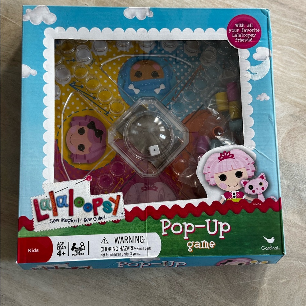 Lalaloopsy Sew Magical! Sew Cute! Pop-Up Game NIB